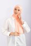 Combed Cotton Shawl Jersey Shawl - Light Salmon - 3