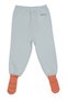 Girl Boy Baby Booties Trousers with Self Socks Bottom Pajamas Seasonal 100% Organic Cotton Set of 2 - 5