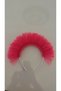 Handmade Fuchsia Tulle Crown - 2