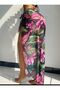 Marbled Tulle Pareo Skirt - 2