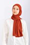 Combed Cotton Shawl Jersey Shawl - Tile (TABA) - 3