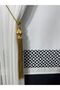 Luxury Background or Tulle Curtain Binding Apparatus Cornişe Takmatik Single Piece