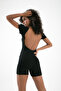 Decol Backless Camisole Women's Jumpsuit with Shorts - 6
