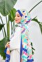 Thin Cotton Ethnic Patterned Shawl - 2
