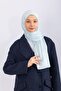 Combed Cotton Shawl Jersey Shawl - Ice Blue - 4