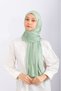 Combed Cotton Shawl Jersey Shawl - Water Green - 4