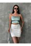 White – Women's Mini Pencil Skirt - 4