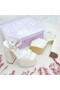 16 cm High Heels Special Design Low Slope Very Comfortable Bridal Shoes and Bridal Bag - 4