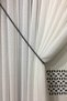 Double Breasted Curtain Tulle Background Collection Apparatus Rope Cord Braçol 300cm Metal End 1 Piece - 2