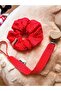 طقم أطفال مكون من قطعتين من MINNIE MOM - طقم حزام مصاصة ومجموعة Scrunchie