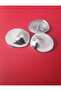 Custom Designed 4 cm Nickel-Free Plated Metal Button, 1 Pack of 4 - 2