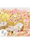 Party Decor Corner - Happy Birthday Balloons Banner Curtains Decoration Kit