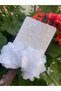 3D White Flower Beaded 2-Piece Clip Hair Clip Set