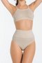 Women's Alt Mabet Waist Tightening Firming Panties Slip Black