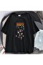 Rock Series Kiss Rock Band Black Unisex Oversize T-shirt - 2