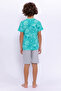 Licensed Blue Boy Bermuda Suit - 5