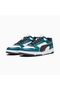 RBD Game Low Men's PUMA White-Black-Malachite Sneakers -386373 21 - 6
