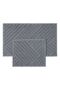 Medea Cotton Bath Mat Set of 2 Gray 8593 - 5