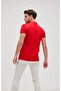 Unisex Polo Neck Tshirt Red New - 2