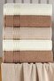 Alia Soft 70x140 Cm Set of 6 Bath Towels - 5