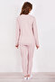 You Are Stranger Pink Women's Long Sleeve Pajama Set - 5