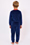 Rolypoly Sporting Navy Blue Boy's Pajama Set - 4