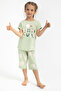 Rolypoly Oh What Fun Water Green Girls Capri Set