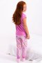 Rolypoly Just Chill Orchid Girls' Short Sleeve Pajama Set - 2