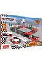 مجموعة ألعاب Uçar City Pull and Drop Car Garage ومسار السباق 45 قطعة - 2
