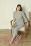 New Season Ribbed Cotton Spanish Leg Large Size Home Wear - 7
