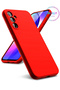 Velvet Silicone Case with Red Liquid Inside for Samsung Galaxy A24