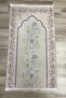 Decorative Digital Printed Black Non-Slip Base Prayer Rug Prayer Rack 75x120 - 2