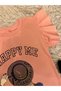 girl summer combed dress with hat - 2