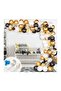 100-Piece Birthday Party Decoration Set Balloons with Chain