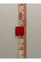 Oya, Towel, Halay Mendili Side Hole Square Hand Embroidered Sequin Red 8mm 20Gr. Estimated 680 Pieces. - 4