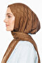 Wave Pattern Silky Jacquard Shawl - 3