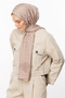 Wave Pattern Silky Jacquard Shawl - 4