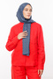 Wave Pattern Silky Jacquard Shawl - 5