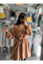 Imported Ayrobin Belted Tunic with Shoulder Detail