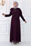 Plus Size Zeiana Chiffon Hijab Evening Dress