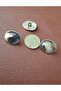 زر معدني بتصميم خاص مطلي باللون الأصفر مقاس 1.5 سم - عبوة واحدة مكونة من 6 قطع