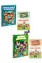 1St and 2Nd Ateş'in Günlüğü - Kerem İle Ceren Ev Maceraları - Sevimli Masallar Set of 3S for Classrooms - 3