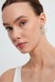 Women's Silver Color Sun Earrings - 3