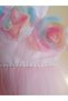 Colorful Rose Detailed Baby Girl Special Occasion Wedding Evening Dress - 6