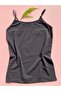 Cotton Lycra 2 Pieces Black Color Oval Collar Rope Strap Women's Athlete - 2