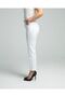 Mony Cropped Viskon Beyaz - 3