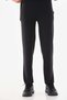Black Tunic Pants Twisted Pattern Set - 8