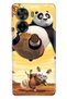 حافظة متوافقة مع Casper Via X40 من السيليكون المطبوع بنمط Kungfu Panda