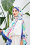 Thin Cotton Ethnic Patterned Shawl