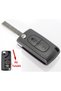 Peugeot Partner 207-407 Model Compatible Auto Keychain with Battery Bed Logo Controller and Switch Container